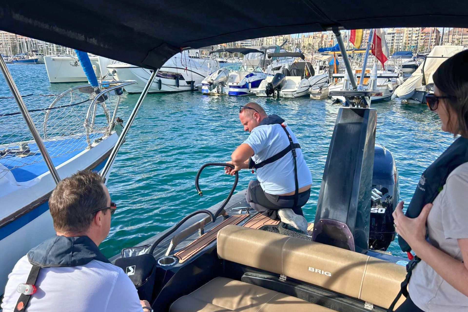 Powerboat Level 2 training in Alicante
